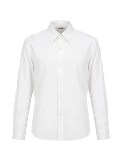 Auralee Finx Twill Shirt In Animal Print