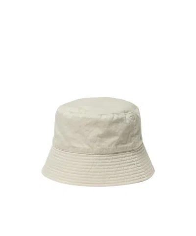 Auralee Flat-topped Fisherman's Hat In Ivory