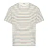 Auralee Gradient-stripe Jersey T-shirt In Multi