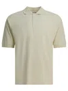 Auralee Heavy Cotton Polo Shirt Polo Shirts Green In Green