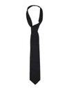 Auralee Wool Herringbone Tie Pointed Tips