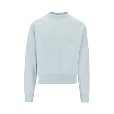 Auralee High Twist Light Sweatshirt In Blue