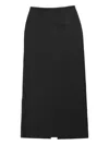 Auralee High-waisted Midi Skirt