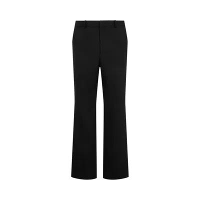 Pre-owned Auralee High-density Wool Worsted Slacks 'black' | Men's Size 4