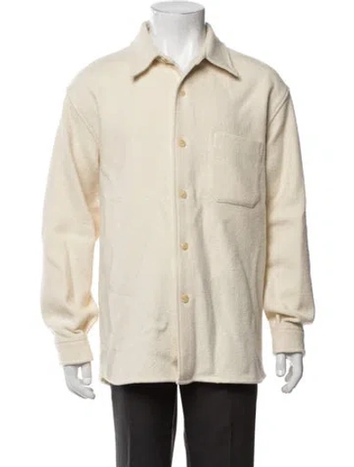 Pre-owned Auralee Jacket In Neutrals