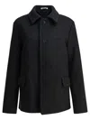 Auralee Jackets & Coats In Black