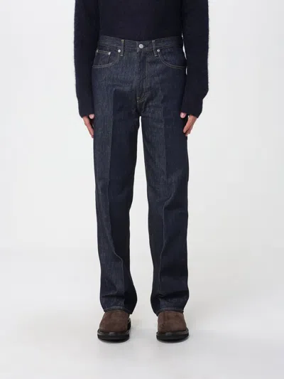 Auralee Jeans  Men Color Blue