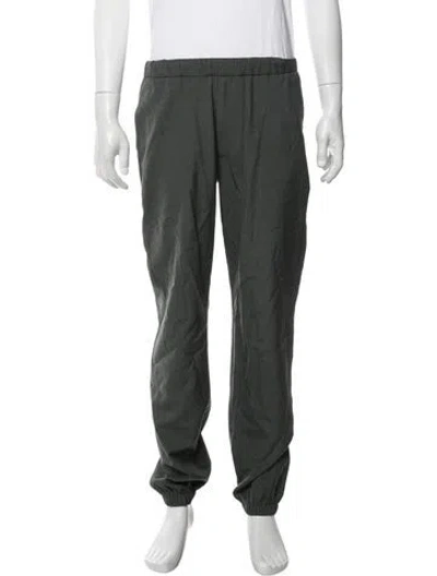 Pre-owned Auralee Joggers In Green