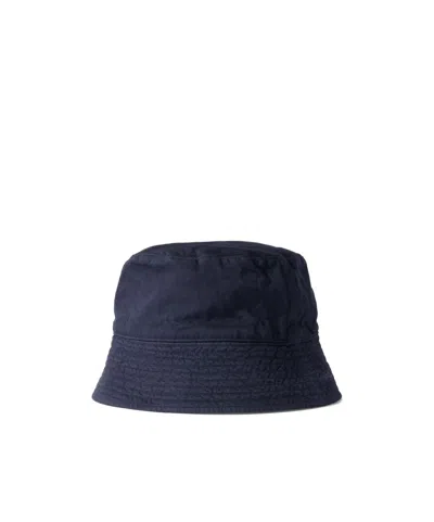 Auralee Kijima Takayuki Finx Cotton-twill Bucket Hat In Black