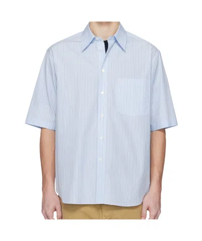 AURALEE LAPEL LONG-SLEEVED SHIRT