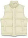Auralee Khaki Super Light Nylon Ripstop Down Vest In Light Khaki - Light Khaki