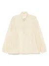 Auralee Light Sheer Jacket In Neutral
