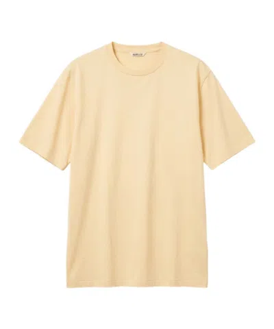 Auralee Logo T-shirt In Multi