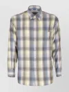 Auralee Long Sleeve Button-down Check Shirt In Multi