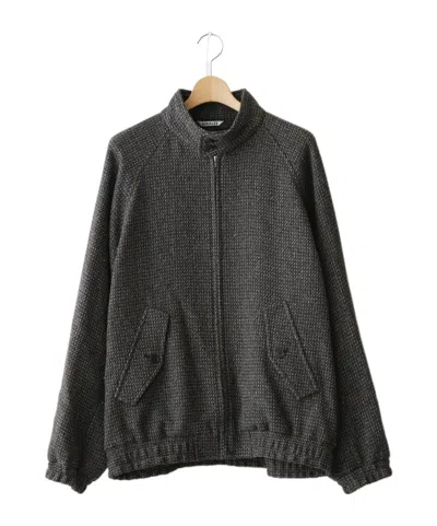 Auralee Long Sleeve Jacket In Black