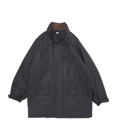 Auralee Long Sleeve Jacket In Gray