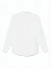 Auralee Long-sleeve White Cotton Shirt In Multi