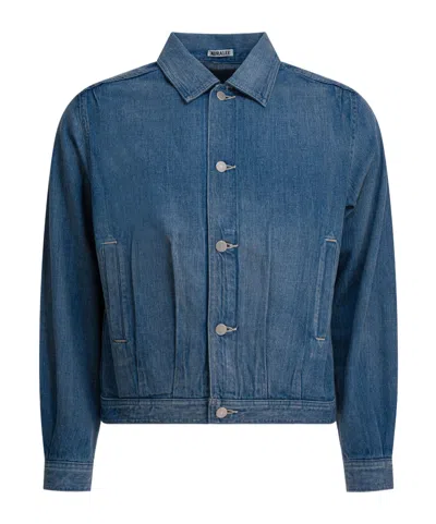 AURALEE LONG-SLEEVED CASUAL JACKET