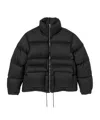 Auralee Mens Black Super Light Ripstop Down Jacket In Black