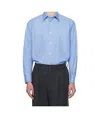 Auralee Long-sleeved Shirt In Blue