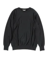 Auralee Cotton-jersey Sweatshirt In Black