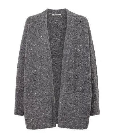 Auralee Long-sleeve Knit Top In Gray