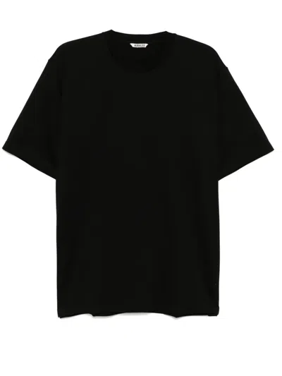 Auralee Luster Planting Tee In Black
