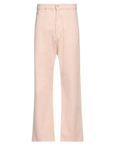 Auralee Man Jeans Blush Size 2 Cotton In Pink