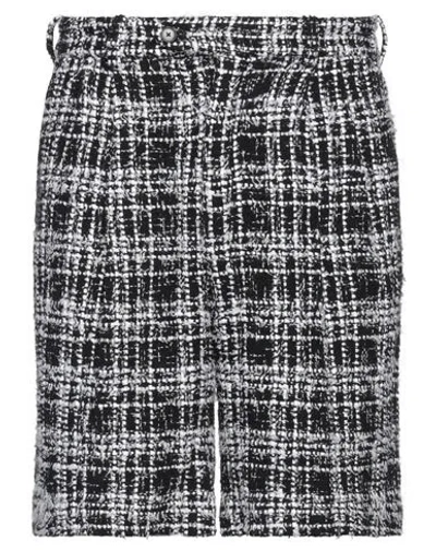 Auralee Man Shorts & Bermuda Shorts Black Size 4 Cotton