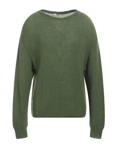 Auralee Man Sweater Green Size 4 Wool