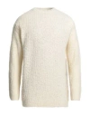 Auralee Man Sweater Ivory Size 0 Wool, Nylon In White