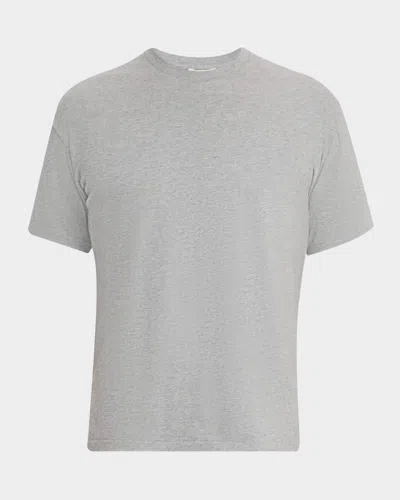 Auralee Men & Apos;s Short-sleeve Cotton T-shirt In Gray
