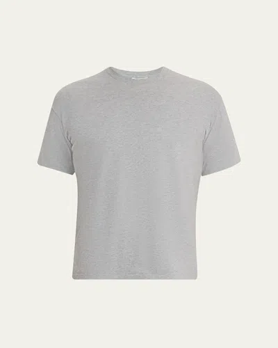 Auralee Men's Short-sleeve Cotton T-shirt In Gray