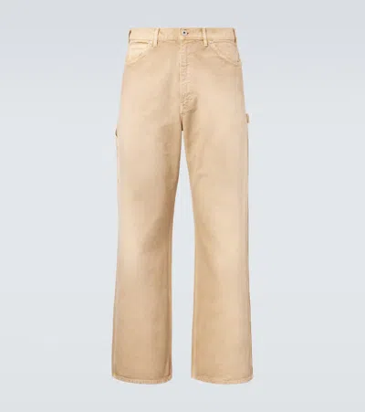Auralee Mid-rise Cotton Straight Pants
