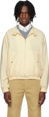 Auralee Off-white Super Fine Tropical Wool Jacket In Ivory