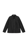 PADDED BUTTONED JACKET