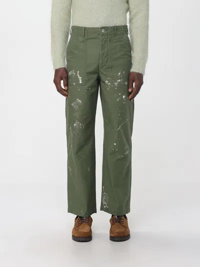 Auralee Pants  Men Color Olive In Green