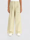 Auralee Cargo Pants In Yellow