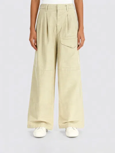AURALEE PANTS AURALEE WOMAN COLOR BEIGE,H77056022