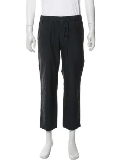 Pre-owned Auralee Pants In Blue