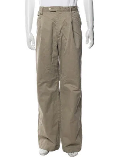 Pre-owned Auralee Pants In Neutrals