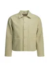 Auralee Patch-pocket Coats In Neutral