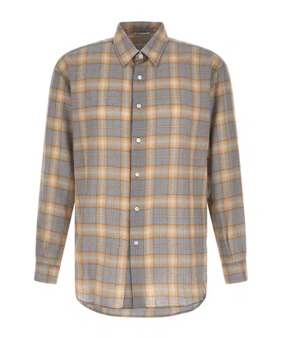 AURALEE PLAID SHIRT