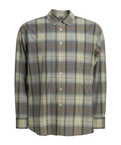 Auralee Shirt Men Color Blue In Multi