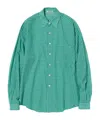 Auralee Checked Cotton Shirt - Men's - Cotton In Green