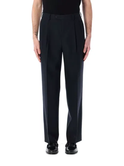 AURALEE PLEATED TAILORED TROUSERS