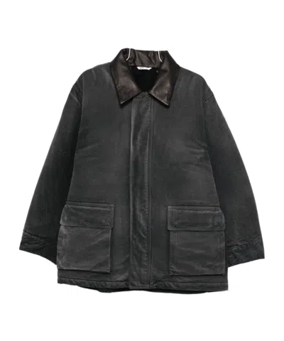AURALEE POCKET COLLARED JACKET