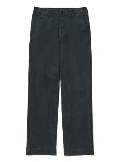 Auralee Product Dyed Finx Chino Narrow Pants