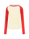Auralee Raglan T-shirt In Multi