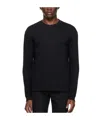 Auralee Rib Long-sleeved T-shirt In Black